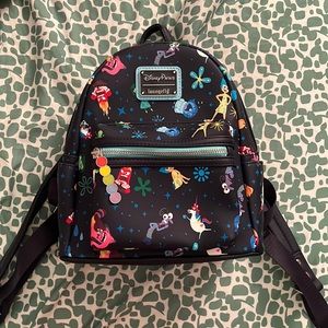 LIKE NEW Loungefly inside out mini backpack